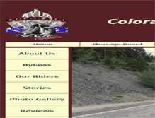 Tablet Screenshot of coloradovtxrangeriders.com